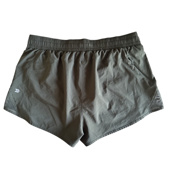 All in Motion Running Shorts Athletic Gym Workout‎ Olive Green XL Women's - Picture 3 of 9
